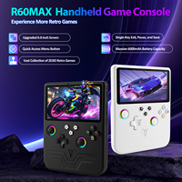 Console de jeu portable R60MAX, écran HD IPS de 6,0 pouces, lecteur de jeux rétro, appareil vidéo portable Linux, Wi-Fi, 20000 jeux intégrés