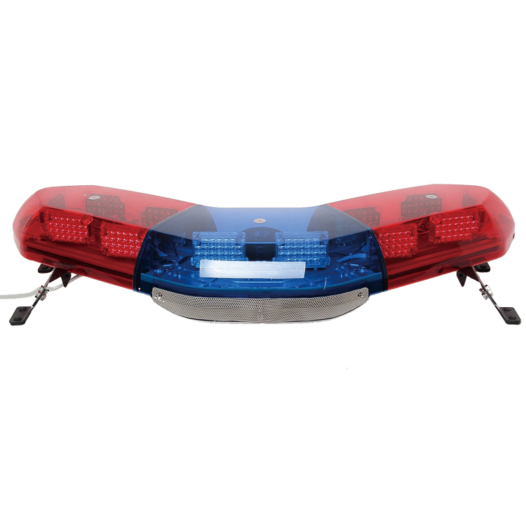 V-type DC12V/24V Police Light Bar WSD-2000 LED Light-Emitting Diode Warning Rotation For Emergency
