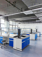 Banc de laboratoire de culture tissulaire de conception moderne résistant chimiquement pour l'analyse de métaux traces dans l'atelier et l'école d'hôpital