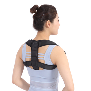 Corrector de Hombros Ajustable de Terciopelo, Soporte de Postura <span class=keywords><strong>para</strong></span> Hombres y Mujeres, Corrección de Cifosis, Cinturón de <span class=keywords><strong>Terapia</strong></span> Física - Product Image 5