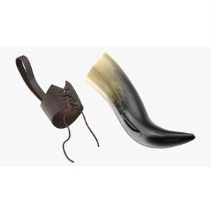 Corne à boire Viking écologique fabriquée à la main de qualité supérieure Verre poli durable Style animal médiéval Artisanat naturel historique - Product Image 2