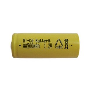 ปุ่มด้านบน Ni Cd 2/3aaa 100Mah 1.2V เซลล์แบตเตอรี่แบบชาร์จไฟได้