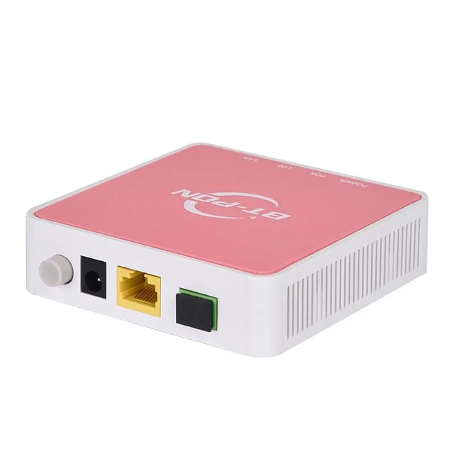 1GE Pon SFP Onu Epon 123er Fiber Optic Equipment with RJ45 SC SC APC Connectors 12V Power Supply Used for FTTH Network OLT
