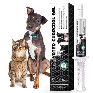 Compléments alimentaires Oimmal pour la santé des animaux de compagnie, gel de <span class=keywords><strong>charbon</strong></span> <span class=keywords><strong>actif</strong></span> oral pour chiens et chats, ingestion accidentelle, premiers secours d'urgence - Product Image 1