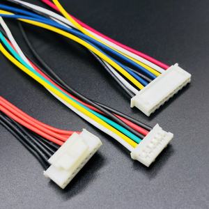 موصل ذكر وأنثى مايكرو JST 1.25 مم بـ 2/3 سنون مع أسلاك وكابلات - Product Image 2