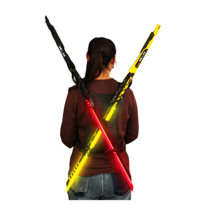 充電式カタナ108cm発光おもちゃコスプレカラフルボーイズクリスマスプレゼントソードプラスチックアクリルカタナ - Product Image 1