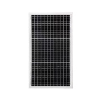 Panel Surya Monokristalin/Polikristalin PERC Half Cell Grosir 12V 10-100W Panel PV yang Dapat Disesuaikan Efisiensi 21,5%