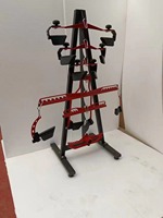 Usine En Gros 8 Ensembles Réglable Mag Poignées Lat Pull Down Back Prime Poignée Câble Machine Attachement
