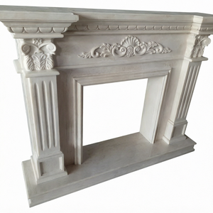 Marble <strong>Fireplace</strong> Mantelpieces Freestanding Wood-burning <strong>Fireplaces</strong> Customizable <strong>Fireplace</strong> <strong>TV</strong> <strong>Units</strong> Indoor Traditional Design for - Product Image 1