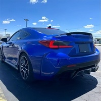Kit de Carrocería de Fibra de Carbono Estilo Tom para Lexus RCFs 2014-2018, Nuevo, Alerón Delantero, Faldones Laterales, Difusor Trasero