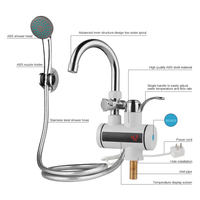 Robinet chauffe-eau électrique instantané classique à trou unique pour cuisine, usage domestique, hôtel, avec douchette latérale