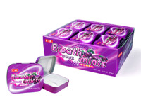 Customized Bulk Wholesale Comfectionery Tin Can Pack Fresh Breath Sugar-Free Hard Mints and Cinnamon Candy