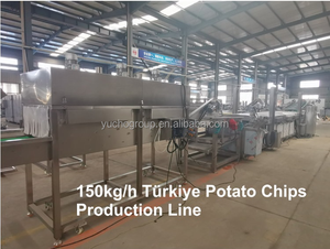 Khoai tây chiên tươi máy làm đông lạnh khoai tây chiên Máy khoai tây chiên dây chuyền sản xuất sản phẩm nóng dầu động cơ cung cấp YC - Product Image 3