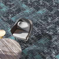 Moquette commerciale personnalisée en PP, écologique, à boucles, épaisse, antidérapante, adaptée aux animaux de compagnie