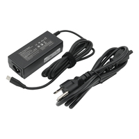 Pengisi Daya USB C Ultra Ringkas 45W untuk Laptop HP Dengan Steker Lipat