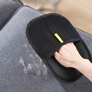 Gant anti-poils rond pour l'élimination des poils d'animaux (chiens, chats) et des charges statiques, usage domestique - Product Image 1