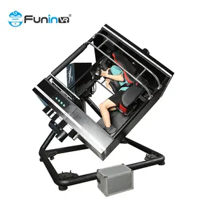 9d Game Vr 720 Degrees Flight Simulator Amusement Park Rotating Vr Flight Simulator Cockpit Virtual Reality Simulator For Sale