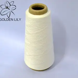 Golden Lily Brand 100% Polyester Yarn Supplier 30/1 RW Polyester Ring Spun Yarn for peru Yarn