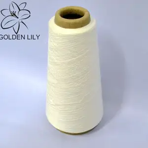 خيط غزل من البوليستر 100% من Golden Lily, المورد المغزول من البوليستر 30/1 RW حلقة من البوليستر المغزول المغزول لخيوط بيرو