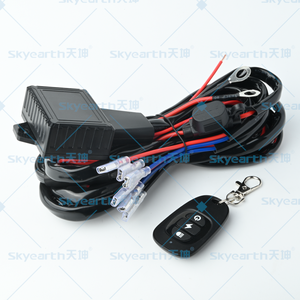 Universal 9–30V Wide-Voltage 200W Waterproof Smart Solid-State Wiring Harness with Strobe Function <b>Remote</b> <b>Switch</b> for LED LIGHT - Product Image 2