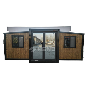 <span class=keywords><strong>Maison</strong></span> conteneur extensible de 40 pieds sur 20 pieds, villa préfabriquée prête à l'emploi, étanche et ignifuge - Product Image 1