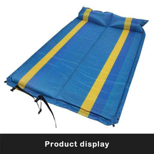 Matelas <span class=keywords><strong>Gonflable</strong></span> Automatique <span class=keywords><strong>pour</strong></span> Tente Extérieure, Tapis de Couchage, Tapis de Voyage, Randonnée, Compact, Léger et Portable - Product Image 3