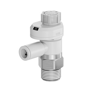 Vanne de régulation de vitesse pneumatique à commande rapide AS1201F-M5-04SA, raccord rapide, vanne de régulation de vitesse PTL08-01AB, raccords en plastique pour tuyaux - Product Image 1