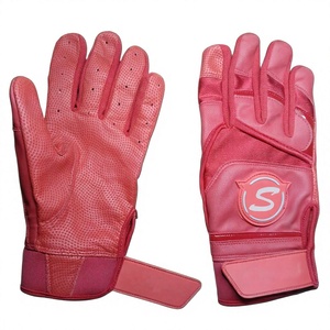SAAR INDUSTRIES Nouveauté Gants de baseball en cuir à doigts complets avec fermeture auto-agrippante Super Grip pour lanceur droitier Unisexe Sport - Product Image 1