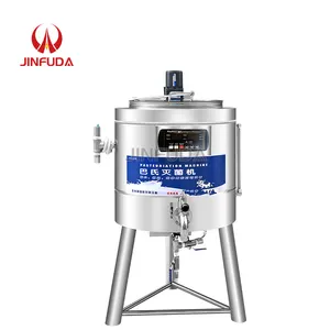 Máquina pasteurizadora de leche y jugo de acero inoxidable, 30L, 50L, 75L, 100L, 150L, tanque de sujeción, máquina de mezcla de líquidos