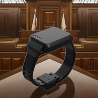 Système de suivi des détenus W7 : Balise Bluetooth de surveillance, système de positionnement, balise iBeacon intelligente, bracelets de cheville pour le suivi des détenus