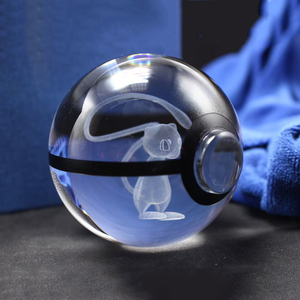 Bola <span class=keywords><strong>de</strong></span> Cristal Grabada con Láser 3D, Luz Nocturna LED <span class=keywords><strong>de</strong></span> Cristal K9, Regalo para Niños - Product Image 6