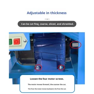 친환경 사료 절단기/분쇄기 (닭, 소 등 가축용) - 소형 가정용 짚/사료 가공기 (돼지, 채소용) - Product Image 2