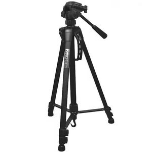WEIFENG-Mini trípode de cámara de aleación de aluminio con cabezal de amortiguación, bandeja fluida y plegable flexible para teléfono DSLR, vídeo, vídeo DV, VCR - Product Image 1