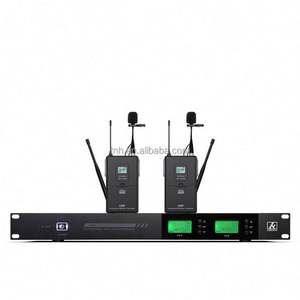 Tnh ไมโครโฟนร้องเพลง PM-GT230นักร้องประสานเสียงระบบไมโครโฟนไร้สายแบบมืออาชีพ UHF <span class=keywords><strong>2</strong></span>ช่องสำหรับวงดนตรีบนเวทีและการนมัสการในโบสถ์ - Product Image 4