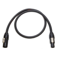 Câble de raccordement d'alimentation IP65 TRUE1 sur mesure, PowerCON TRUE1 mâle vers PowerCON TRUE1 femelle, pour éclairage de scène