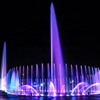 Air Mancur Jet Air Terkendali AI untuk Luar Ruangan, Terbuat dari Baja Anti Karat, Pertunjukan Air Menari dengan Musik untuk Danau, Sungai, Kolam Renang, Taman, Laut