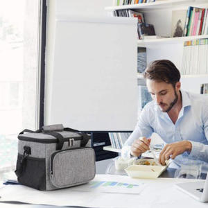 THK grand sac thermique isolé déjeuner sacs isothermes vente à chaud étanche pliant extérieur - Product Image 5