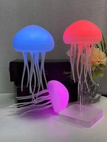Lampe de table en forme de méduse, lampe de bureau, lampe de table POUR hôtel, maison, fête, banquet, cadeau, cadeau de mariage, lampe de bureau décorative romantique