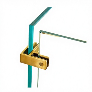 Abrazaderas de Vidrio para Repisas de Piedra Fundida de 12 mm, Diseño Moderno, Precio de Fábrica DF, para Bricolaje, para Barandillas de Vidrio de Villas - Product Image 2