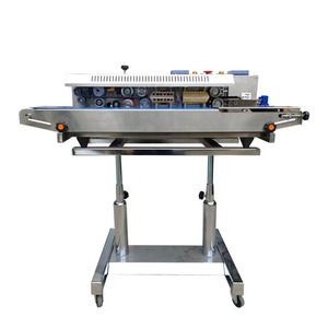 Liên tục hút không khí và khí đỏ bừng ban nhạc niêm phong chân không bơm phồng túi niêm phong máy với mã máy in - Product Image 5