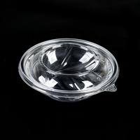 8 Oz 12 Oz 24 Oz Ronde Wegwerp Transparante Afhaallocatie Bakjes PET Plastic Fruit Salade Schaal