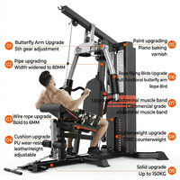 Estación de Gimnasio Multifuncional Inteligente Todo en Uno, Resistente a la Oxidación, para Entrenamiento de Fuerza Integrado en Casa