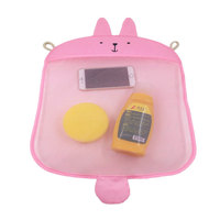 Sac de rangement en filet réutilisable et pratique pour jouets de bain pour enfants, taille personnalisée, accessoires de salle de bain suspendus pour baignoire bébé