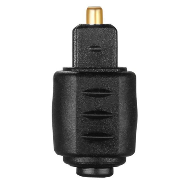 M Audio Adapter Optical Toslink 3.5mm Female Mini Jack to Digital Toslink Plug Power Supply DC Output for Mobile Phones