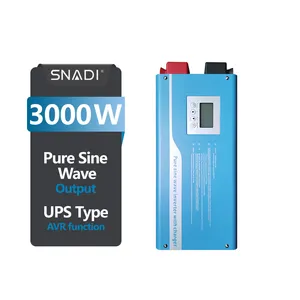 solar inverter 3kw 24v 48v home use 3000w power inverter factory price pure sine wave inverter