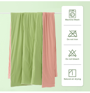Nouvel arrivage de couverture de lit Smart Queen certifiée Oeko <span class=keywords><strong>Tex</strong></span> Ice Cool Mica Nylon Summer Reversible Weighted Cooling for Home Use - Product Image 6