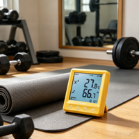 Sensor de Temperatura y Humedad LCD de Alta Precisión, Calibrador de Temperatura, Termómetro Digital, Higrómetro