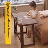Kleiner Moderner Klappbarer Schreibtisch Chinesischer Retro-Stil Rechteckiger Wandmontierter Tisch Neuer Computertisch für Mietwohnungen und Kleine Apartments