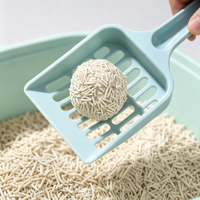 Litière pour chat en fibres de pois, litière agglomérante pour chat, faible teneur en poussière, biodégradable, agglomération rapide, jetable dans les toilettes, naturelle, pour animalerie