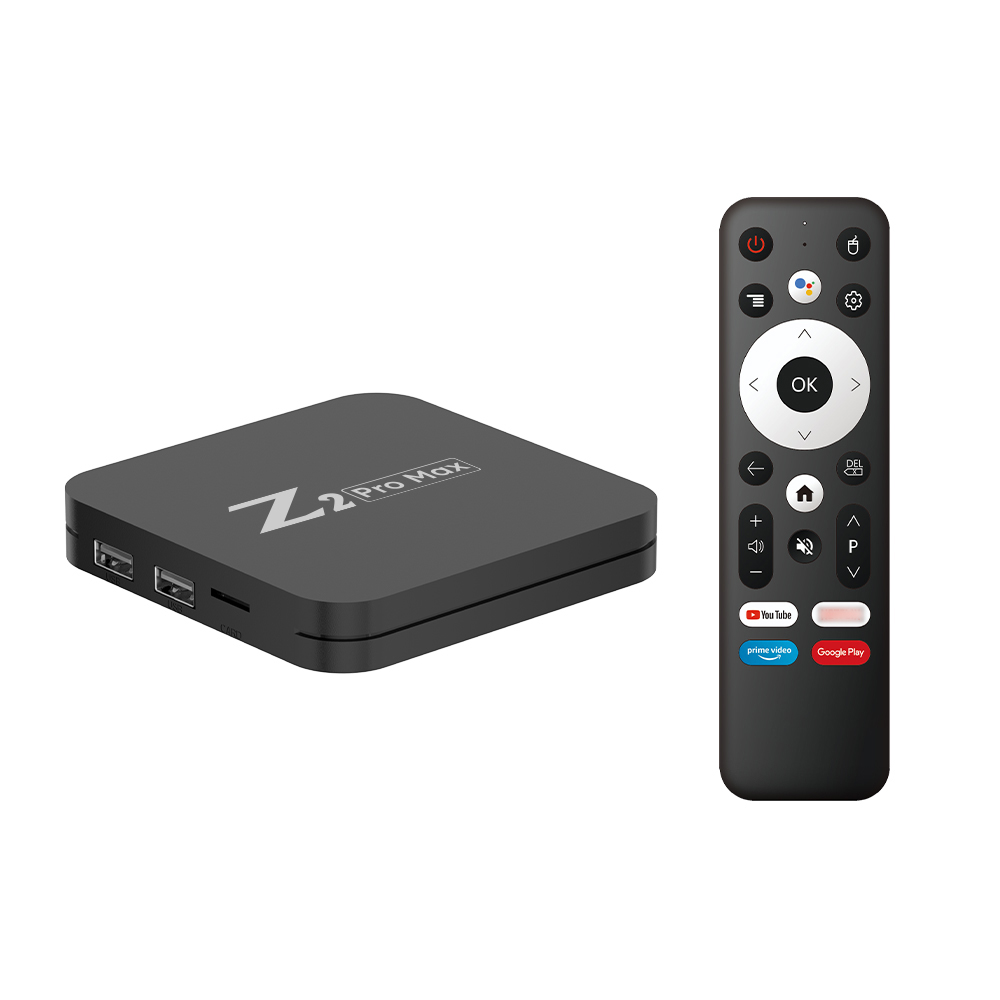 Z2 Pro Max Android TV Box - 4K Resolution, Android 10.0, Dual WiFi
